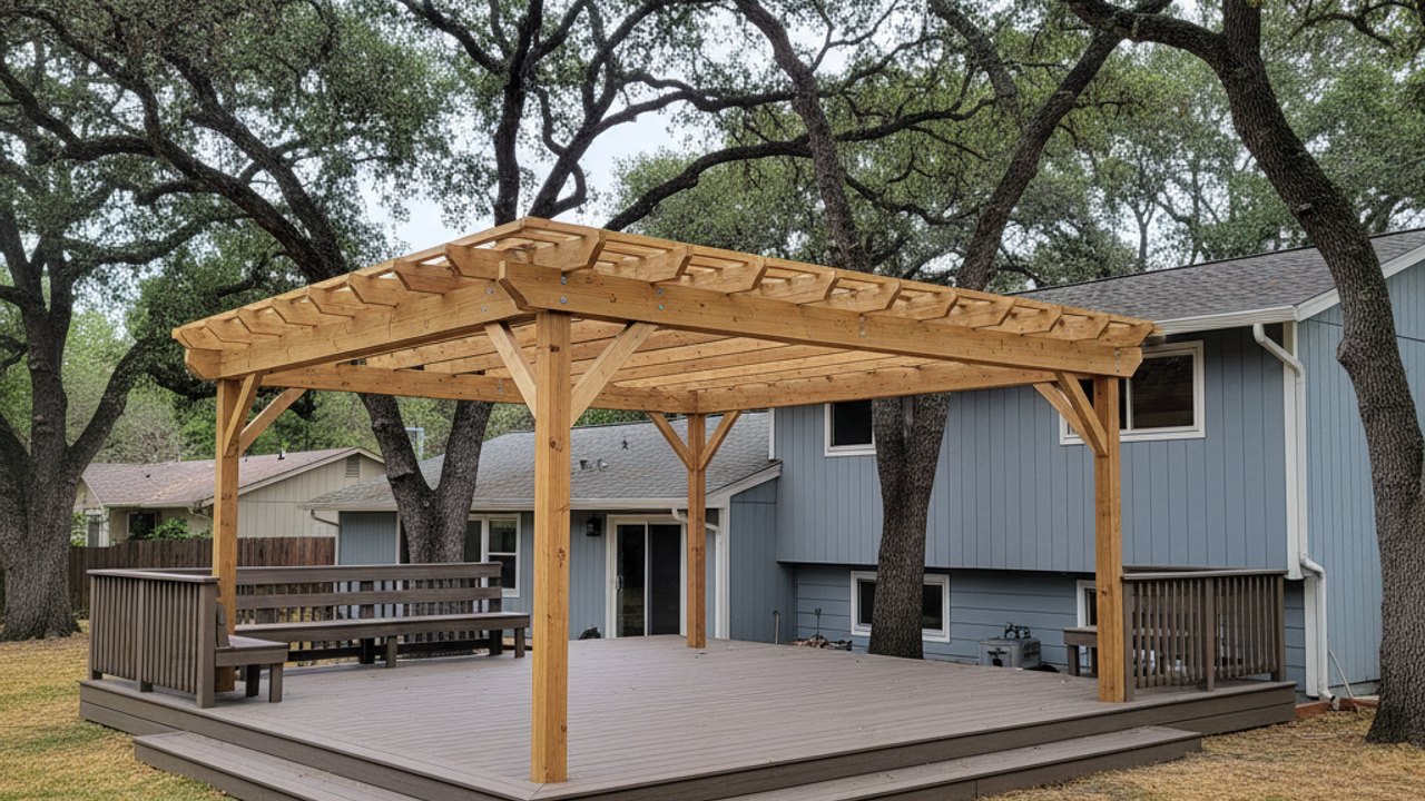 Custom Deck Design completed by Alpha Deck Co in Roseville, CA