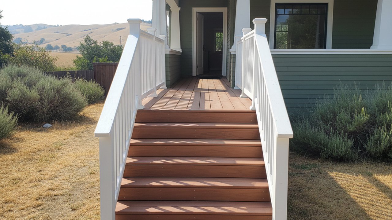 Deck Staining & Sealing completed by Alpha Deck Co in Elk Grove, CA